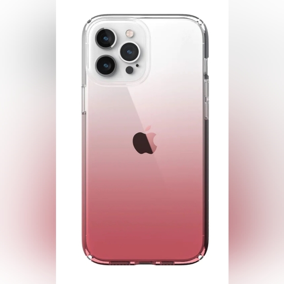 NEW Speck Presidio Perfect-Clear Ombre iPhone 13Pro Case Vintage Rose Fade - Picture 1 of 5